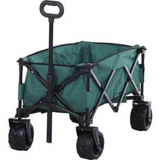 Bollerwagen OutSunny Handcart Foldable Garden Trolley