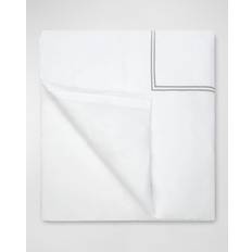 Textiles SFERRA Grande Hotel King Duvet Cover White, Beige