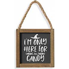 Halloween candy Horror-Shop Hängedekoration Halloween „I´m only here the Wanddeko