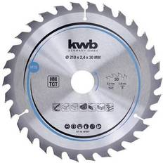 Kwb 587857 Carbide metal circular saw blade 210 x 30 mm 1 pcs