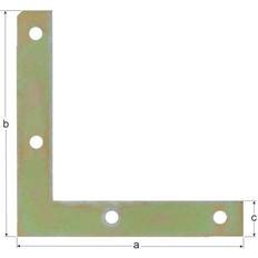 Hörnjärn byggmaterial Hörnjärn ALBERTS 100x100x15mm förzinkad