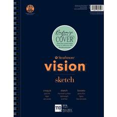 Strathmore 657-61 Vision Sketch Pad, 11" x 14" White