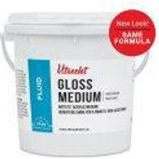 Multicolored Paint Mediums Utrecht Artists' Acrylic Fluid Medium Gloss Medium, 128 oz