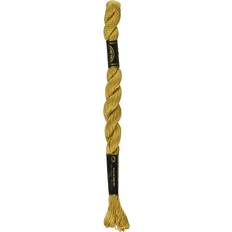 Gold Yarn DMC Yellow Pearl Cotton Thread Size 5 25m