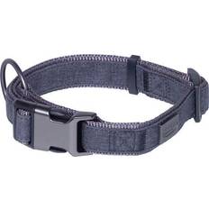 Nobby Halsband Linen Deluxe Svart Grå 45–65 cm 32 mm