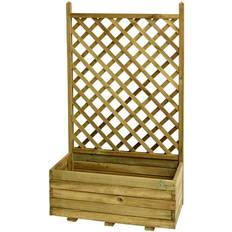 Træ fix Jem & Fix Flower Box with Trellis Plantekasse