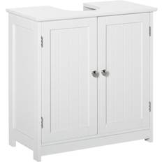 Bathroom storage under sink kleankin Under-Sink Storage Cabinet 60x30cm