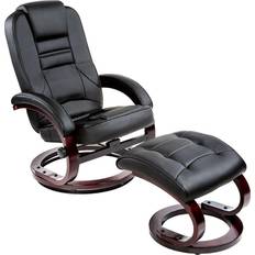 Sessel tectake TV Fernsehsessel Modell 2 Schwarz Sessel