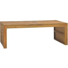 vidaXL Solid Wood Teak Coffee Table