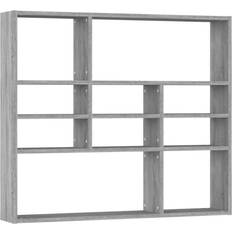 vidaXL Sonoma Cube Wall Shelf