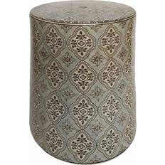 Dkd Home Decor Side Porcelain Beige Small Table