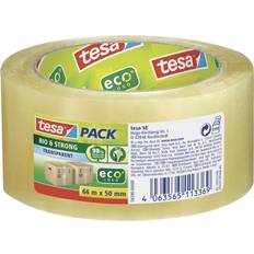 Fournitures d'Expédition et d'Emballage TESA 58296 Bio & Strong Transparent Packaging Tape 50mm x 66m