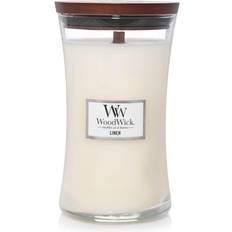 Woodwick Linen Bougie Parfumée 609g