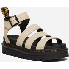 Dr. Martens 40 Sandalias Dr. Martens Blaire Women's Pisa Leather Strap Sandals - Parchment Beige