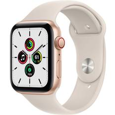 Apple Watch SE - Blanco Relojes inteligentes Apple Watch SE, 44mm, GPS + Cellular, Sport Band