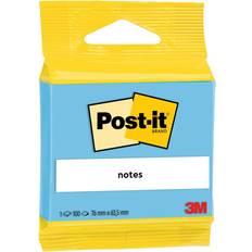 Blåa Sticky Notes 3M Post-it 63.5x76mm 100pcs