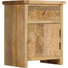 vidaXL In Legno Massello Di Mango 40x30x50 cm Comodino