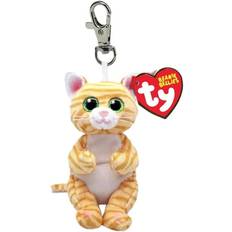 TY Mango Cat Beanie Belly Key Clip