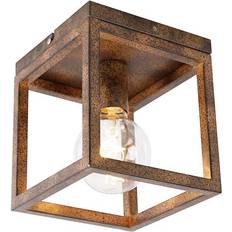 QAZQA Industriel rustbrun Loftplafond
