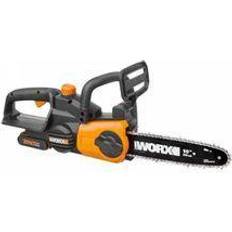 Worx Batería Herramientas Eléctricas de Jardín Worx Motosierra podadora a batería powershare 20v 2ah 25 cm longitud espada