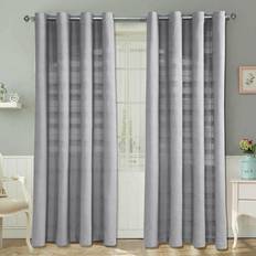 Homescapes 167cm Drop 228cm, Rajput Ribbed