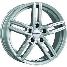 17" Car Rims Carmani 14 paul Kristall silber 7.5x17 5x115 ET42