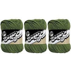 Sugar and cream yarn Lily Sugar n Cream The Original Yarn Sage Green 2.5oz71g Medium Cotton