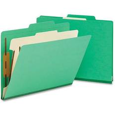 Office Supplies Smead Classification File Folder 1 Divider 2" Expansion 2/5-Cut Tab Letter Size 10 per Box