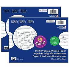 Red Planning Boards PaconÂ® Multi-Program Handwriting Paper, 1/2" Per 2