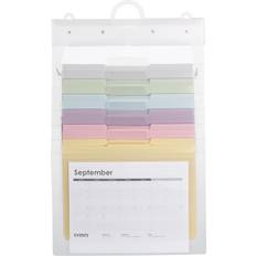 Smead Cascading Wand-Organizer Gen 2, 6 Taschen, Briefgröße, Pastellfarben 92064