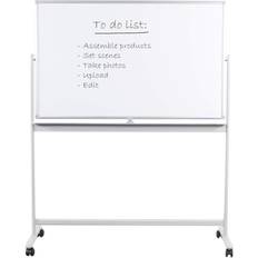 Office Supplies Vivo Mobile Dry Erase Magnetic Whiteboard Rolling Stand CART-WB48S