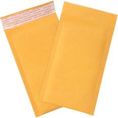 Mailers Office Depot Brand Kraft Self-Seal Bubble Mailers #000 4 x 8 Pack Of 500