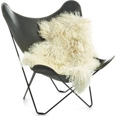 Tæpper & Skind Natures Collection Austrian Curly Hvid, Naturfarvet, Beige cm