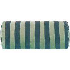 Christina Lundsteen Stripe Bolster Velourpude, New Komplet pyntepude Grøn