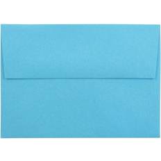 Shipping, Packing & Mailing Supplies Jam Paper Â 4Bar A1 Colored Invitation Envelopes, 3.625 x 5.125, Blue Recycled, 50/Pack 15805I Blue