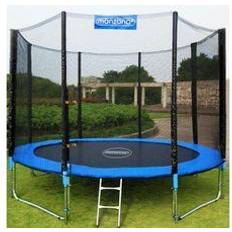 Trampoline Casaria Deuba Trampolin 305 cm mit Sicherheitsnetz