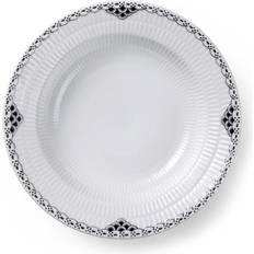 Royal Copenhagen Sort Riflet Blonde Djup tallrik 21cm