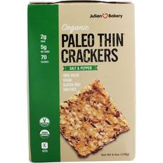 Snacksit ja Näkkileivät Biscuit Aux Graines Biologiques Sel Poivre 238 g
