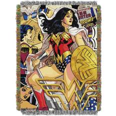 Gold Blankets Northwest Wonder Woman Comic Book Blankets Gold