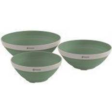 Outwell Friluftskök Outwell Collaps Bowl Set Shadow Green