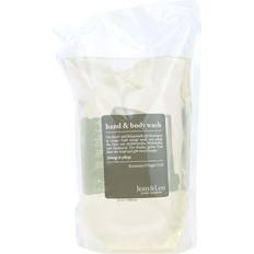 Jean & Len & Len Shower Gel & Hand Soap Liquid Rosemary & Ginger Soap Liquid Vegan Liquid Soap Refill