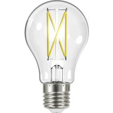 Light Bulbs Satco 12418 8A19/CL/LED/E26/950/120V S12418 Victorian Style Antique Filament LED Light Bulb