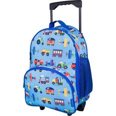 Blue Children's Luggage Wildkin Kids Rolling Suitcase Perfect Overnight