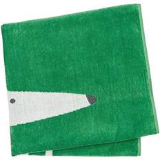 Textiles Scion Mr Fox Sheet Bath Towel Green