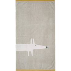 Textiles Scion Mr Fox Sheet, Pebble Bath Towel Grey