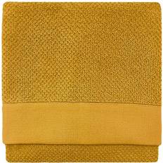 Yellow Guest Towels Furn Textured Weave 500gsm Hand Guest Towel Yellow