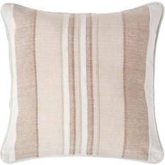 Pillows Homescapes 45 Morocco Striped Cushion Cover Beige, Natural (45x45cm)