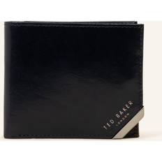 Metal Corner Bifold Coin Wallet in Kornerr, Leather O/S