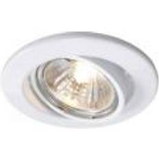 Einbauring 89 GU5.3 Loftsindbygningsring LED RGB Halogen GU5.3 MR 16 50 W Trafikhvid RAL 9016