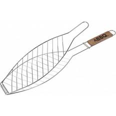 Accessori per Barbecue Edm Griglia Per Pesce Con Manico In Legno 14 x 58 cm Bbq [E3-73869]